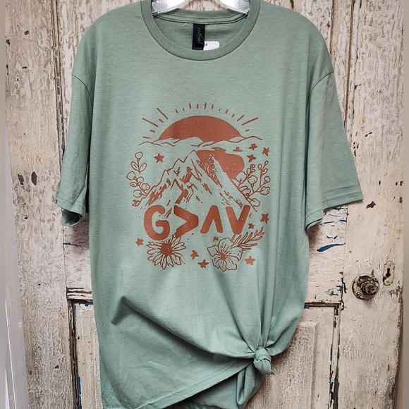 Gildan Tops - New Gildan Softstyle God Is Greater Than The Hi & The Lows Tee